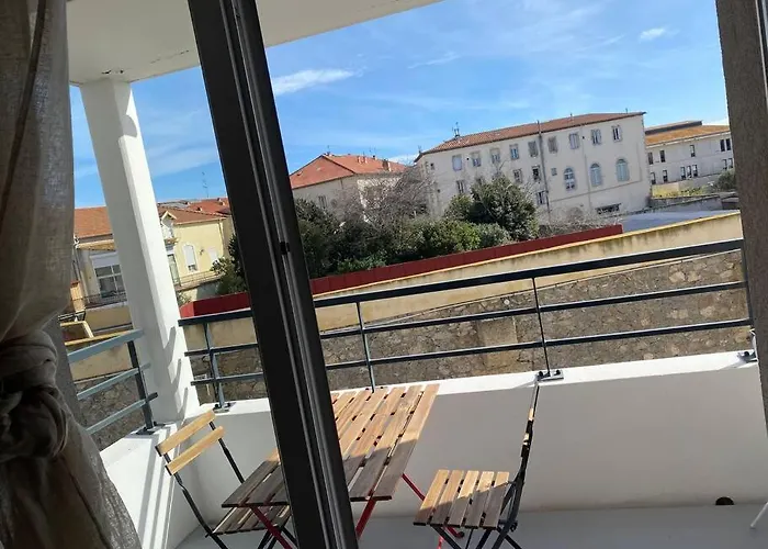 Cosy T3 Gare Terrasse + Parking * セット